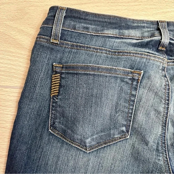 PAIGE Roxie Capri Skinny Ankle Mid Rise Medium Wash Denim Jeans size 29 - Picture 9 of 15